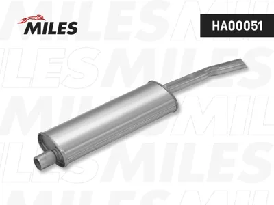 MILES HA00051 Глушитель Daewoo Nexia 1.5-1.8 95-99