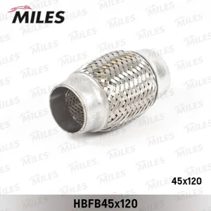 MILES HBFB45X120 Труба гофрированная с внутренним плетением 45X120