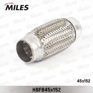 MILES HBFB45X152 Труба гофрированная (гофра) внутренним плетением 45X152 (BOSAL 265-307)