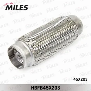 MILES HBFB45X203 Гофра глушителя с внутренним плетением 45X203