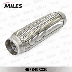 MILES HBFB45X230 Гофра глушителя с внутренним плетением 45X230