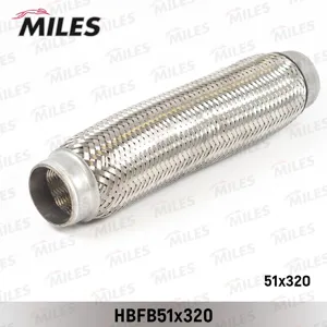 MILES HBFB51X320 Труба гофрированная с внутренним плетением 51X320