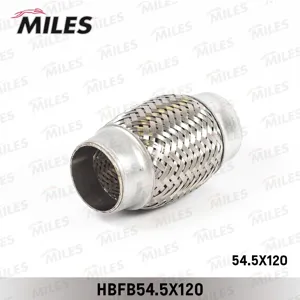 MILES HBFB545X120 Труба гофрированная с внутренним плетением 54.5X120