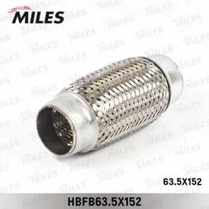 MILES HBFB635X152 Труба гофрированная с внутренним плетением 63.5X152
