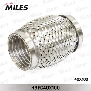 MILES HBFC40X100 Труба гофрированная с внутренним металлорукавом 40X100