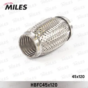 MILES HBFC45X120 Труба гофрированная с внутренним металлорукавом 45X120