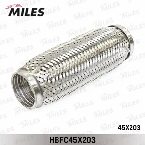 MILES HBFC45X203 Гофра глушителя с внутренним металлорукавом 45X203