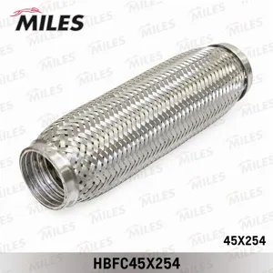 MILES HBFC45X254 Труба гофрированная с внутренним металлорукавом 45X254