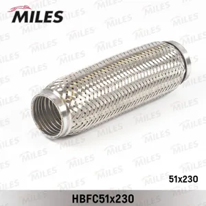 MILES HBFC51X230 Труба гофрированная с внутренним металлорукавом 51X230