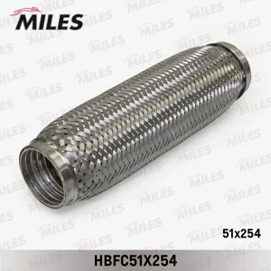 MILES HBFC51X254 Гофра глушителя с внутренним металлорукавом 51X254