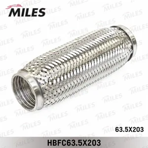 MILES HBFC635X203 Труба гофрированная (гофра) металлорукавом 63.5X203 HBFC63.5X203