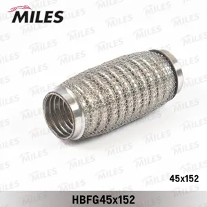 MILES HBFG45X152 Труба гофрированная (гофра) кольцевым плетением и металлорукавом 45X152