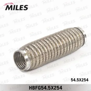 MILES HBFG545X254 Труба гофрированная (гофра) кольцевым плетением и металлорукавом 54.5X254 HBFG54.5X254