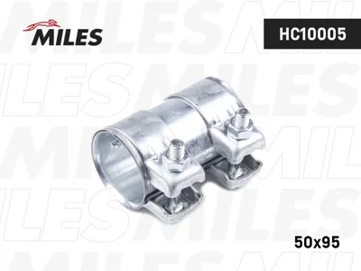 MILES HC10005 Соединитель труб глушителя D=50 L=95