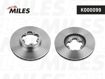 MILES K000099 Диск тормозной Ford Transit 06- передний вент.D=300мм.