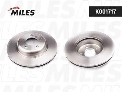 MILES K001717 Диск тормозной