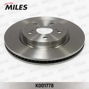 MILES K001778 Диск торм.перед. Camry 2017->Rav 4 2018-> Lexus RX 2.0-3.5 08>