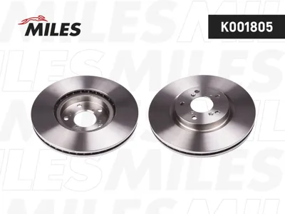 MILES K001805 Диск тормозной Honda PILOT 08- Acura MDX 06- передний
