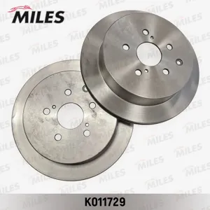 MILES K011729 Диск тормозной Lexus RX 350 08- задний (вентилируемый)