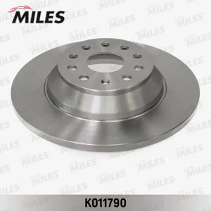 MILES K011790 Диск тормозной Audi Q3 11-VW Passat 14- Tiguan 16- задний D 300мм.