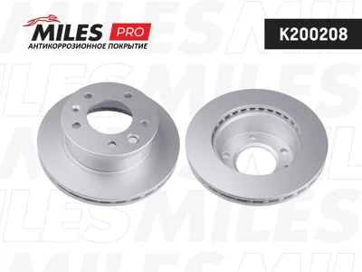 MILES K200208 Диск тормозной Mercedes Sprinter 95>06vw lt 28-46 95>06 передний вент.