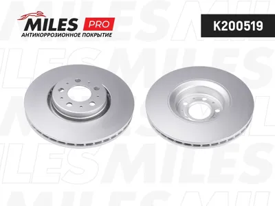 MILES K200519 Диск тормозной Volvo XC90 02> R16 передний вент. D=316мм