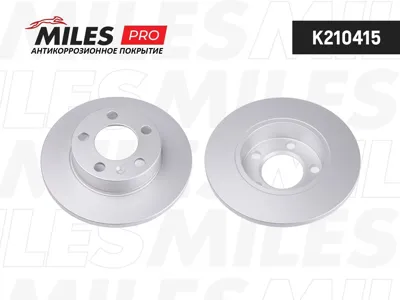 MILES K210415 Диск тормозной Audi A3 97-03VW Golf IVV Polo 02- R15 задний