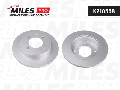 MILES K210558 Диск тормозной Hyundai Elantra XD 00>LANTRA задний