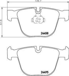 MINTEX MDB2879 Колодки торм.