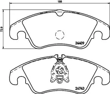 MINTEX MDB3177 Колодки торм.