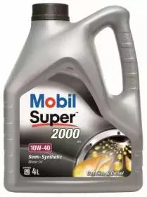 MOBIL 150548 Моторное масло SUPER 2000 X1 10W40 A3B3 SLCF 4л