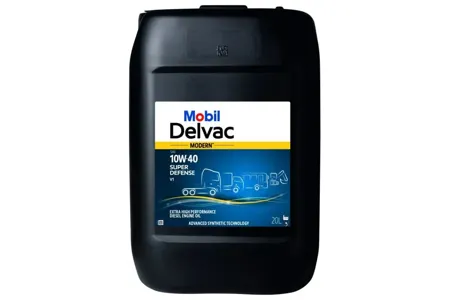 MOBIL 157060 Масло моторное DELVAC Modern 10W40 Super Defense псинт.20л