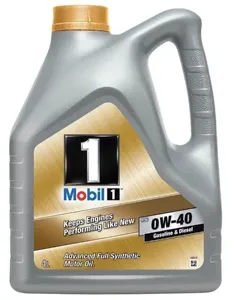 MOBIL 157297 Масло моторное синт. Mobil FS 0W40 4л