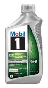 MOBIL 157783 Масло моторное синт. 1л 1 ESP X2 0W20 SN
