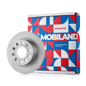 MOBILAND 416201100 Диск тормозной Skoda Octavia II(1Z3) Octavia III(5E3NL3NR3) зад. невентил. D253мм