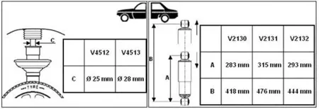 MONROE V2131 Амортизатор задний газовый Citroen Jumper , Fiat Ducato , Peugeot Boxer 06>