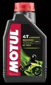 MOTUL 104054 Масло моторное для 4-х тактных двигателей 5000 4T 10W40 псинт.1л