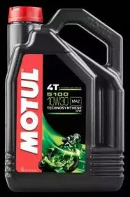 MOTUL 104063 Масло моторное для 4-х тактных двигателей 5100 4T 10W30 псинт.4л