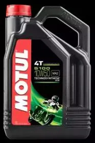 MOTUL 104076 Масло моторное для 4-х тактных двигателей 5100 ESTER 4T 10W50 псинт.4л