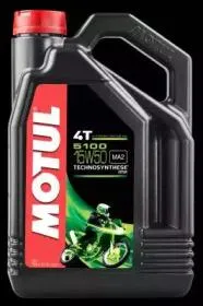 MOTUL 104083 Масло моторное для 4-х тактных двигателей 5100 4T 15W50 синт.4л