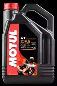 MOTUL 104104 Масло моторное MOTUL 7100 4T 20W50 синт.4л