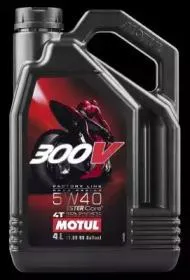 MOTUL 104115 Масло моторное для 4-х тактных двигателей 300V 4T FACTORY LINE 5W40 синт.4л