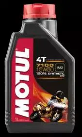 MOTUL 104298 Масло моторное для 4-х тактных двигателей 7100 4T 15W50 синт.1л