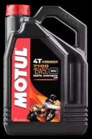 MOTUL 104299 Масло моторное для 4-х тактных двигателей 7100 ESTER 4T 15W50 синт.4л