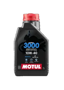 MOTUL 107672 Масло моторное для 4-х тактных двигателей 3000 10W40 мин.1л