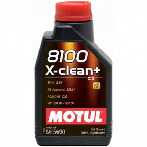 MOTUL 111683 Масло моторное 8100 5W30 X-Clean+ VN C3, SMCF (1л)