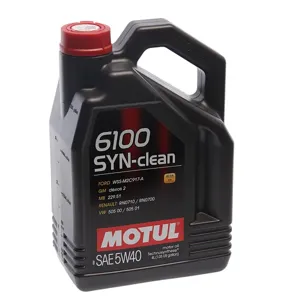 MOTUL 111863 Масло моторное MOTUL 6100 SYN-CLEAN 5W40 п/синт.4л