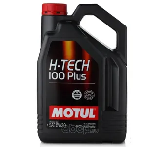 MOTUL 112142 Масло моторное H-TECH 100 Plus 5W30 4л VN SP