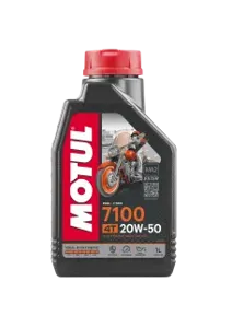 MOTUL 112157 Масло для мотоциклов 7100 4T 20W50 1л VN