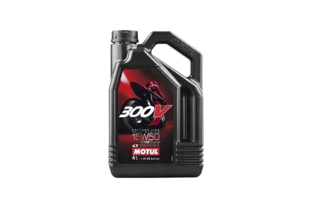 MOTUL 112674 Масло для мотоциклов 300V 4Т 15W50 FACTORY LINE ROAD RACING 1л VN